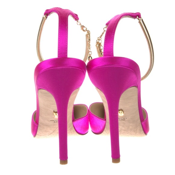 Veronica Beard Satin D'Orsay Pumps - Picture 3 of 4